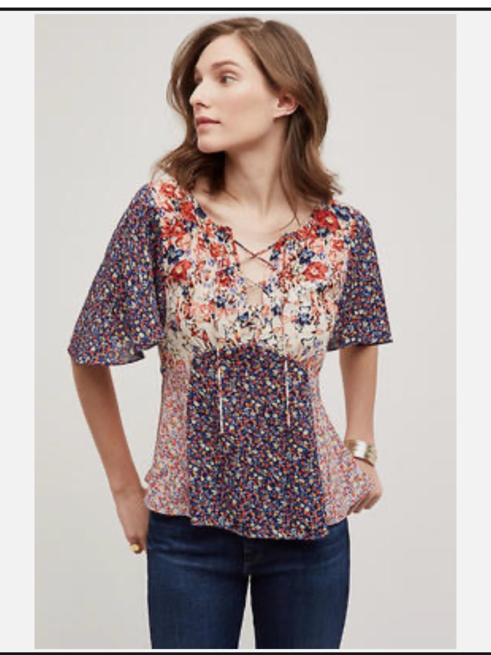 Anthropologie Palo Alto Blouse size 6